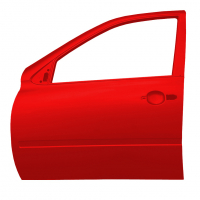 Передняя Оригинальная дверь левая Лада Калина, Калина-2, Гранта, Гранта ФЛ (Сердолик 195)