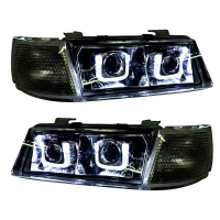 Фары передние с 4-мя BI-LED 2.0 с ДХО ВАЗ 2110, 2111, 2112 (хром)