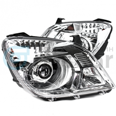 Фары передние BI-LED 3.0 Газель Некст (хром)