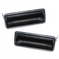 Штатные ручки (хром) передних дверей (комплект) наружные "ДААЗ" ВАЗ 2104, 2105, 2107