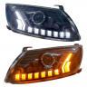 Фары передние в стиле "AUDI" BI-LED 3.0 с ДХО Лада Гранта