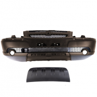 Бампер передний оригинальный под ПТФ Бертоне "ППИ" Шевроле Нива н/о (Лаванда 675)