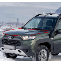 Оригинальный капот Лада Нива Тревел (Амазония 324)