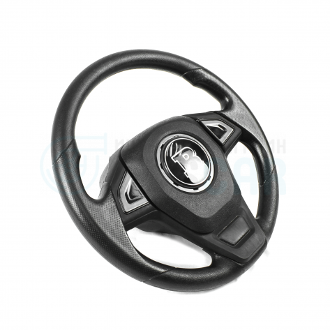 Руль "BRABUS" с вставками (черный лак) ВАЗ 2101-07, Лада Нива 4х4