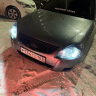 Фары передние с линзой BI-LED 2.5 Лада Приора (черные)