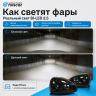 Фары передние с линзой BI-LED 2.5 Лада Приора (черные) Фары передние с линзой BI-LED 2.5 Лада Приора (черные)
