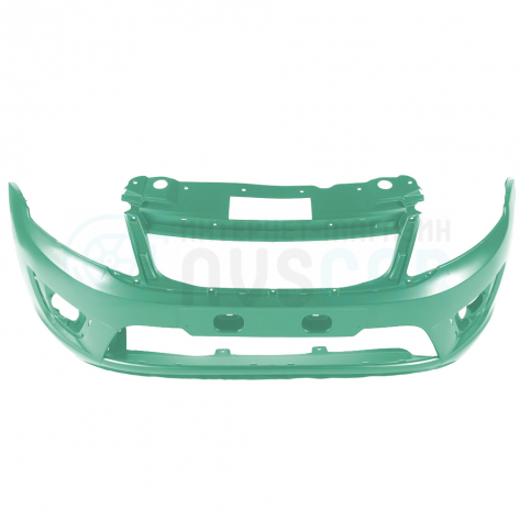 Бампер передний под ПТФ "Кампласт" Лада Гранта лифтбек (Аллигатор 309)