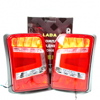 Фонари задние "Lexus" (красные) Лада Нива 4х4 (B500-A)