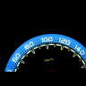 Комбинация приборов в стиле "Drive Active" (синяя, 2 окна, красные стрелки) ВАЗ 2110-12, 2113-15, Лада Нива 4х4, Шевроле Нива, Нива Тревел