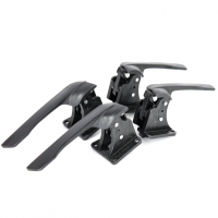 Внутренние ручки дверей (крючки) Лада Приора-2 (черные) (4шт)