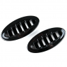Сопла боковые (комплект) "Капельки" панели приборов Лада Приора (черный лак) Сопла боковые (комплект) "Капельки" панели приборов Лада Приора (черный лак)