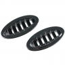Сопла боковые (комплект) "Капельки" панели приборов Лада Приора (черный лак) Сопла боковые (комплект) "Капельки" панели приборов Лада Приора (черный лак)