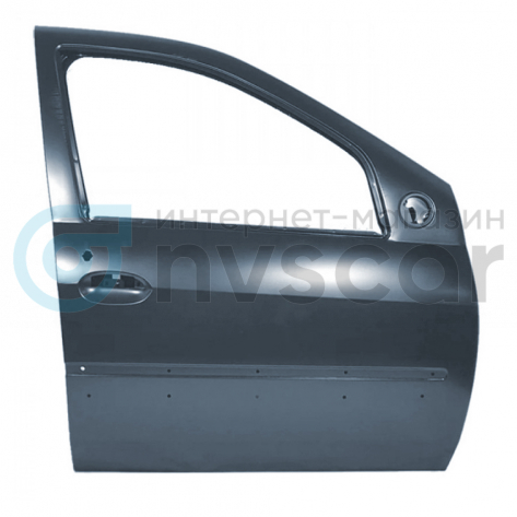 Передняя Оригинальная дверь правая под молдинг Лада Ларгус ФЛ (Борнео 633)