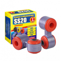 Стойки стабилизатора "SS20" ВАЗ 2110-2112 (красный полиуретан) (SS40109)