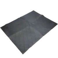 Вставка в дверную карту "Ромбы" (эко-кожа с одинарной (черной) строчкой) (2 шт.) УЦЕНКА