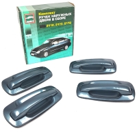 Евро-ручки дверей наружные "Тюн-Авто" ВАЗ 2110, 2111, 2112 (окрашенные)