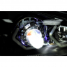 Фары передние BI-LED с ДХО в стиле BMW Лада Калина (черные)