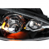 Фары передние BI-LED с ДХО в стиле BMW Лада Калина (черные)