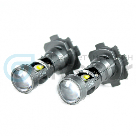 Светодиодные лампы "ZMB" "T2" линзы H7 (6000K)