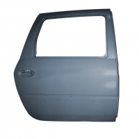 Задняя Оригинальная дверь под стекло правая под молдинг Лада Ларгус (Борнео 633)