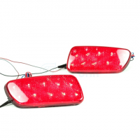 Катафоты светодиодные заднего бампера (однорежимные) Лада Приора универсал, Калина-1