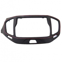 Накладка консоли панели приборов (верхняя) (эко-кожа со строчкой) Лада Веста