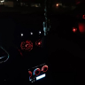Боковые сопла панели приборов в стиле AMG для ВАЗ 2110, 2111, 2112 европанель (красная подсветка)