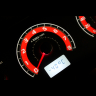 Комбинация приборов в стиле "Camry" (красная, 2 окна, красные стрелки) ВАЗ 2110-12, 2113-15, Лада Нива 4х4, Шевроле Нива, Нива Тревел