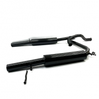 Глушитель основной "STINGER SPORT" Лада Приора седан, универсал (ВАЗ 2170, 2171) раздвоенный (без насадок)