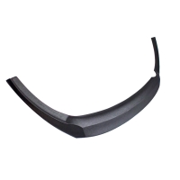 Сплиттер переднего бампера "ASM" "Volta" Лада Гранта (2015-2018) (черная шагрень)