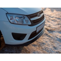 Сплиттер переднего бампера "ASM" "Volta" Лада Гранта (2015-2018) (окрашенный)