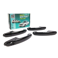 Евро-ручки дверей наружные "Тюн-Авто" Датсун он-До, ми-ДО (окрашенные)