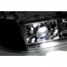 Фары передние BI-LED (хром) ВАЗ 2110, 2111, 2112 (тонированный повторитель)