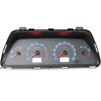 Комбинация приборов в стиле "Веста" (синяя, 2 окна, красные стрелки) ВАЗ 2110-12, 2113-15, Лада Нива 4х4, Шевроле Нива, Нива Тревел