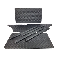 Комплект обивки дверей (карты) + батоны "Соты" ВАЗ 2101-2107 (с цветной прострочкой)