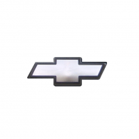 Эмблема нового образца на решетку радиатора Шевроле Нива с 2009 г.в. (белая)