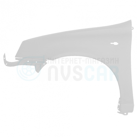 Крыло переднее левое "Начало" Лада Калина (Белое облако 240)
