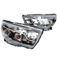 Фары передние c 4-мя BI-LED 2.0 линзами Лада Веста (хром)