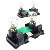 Платы задних фонарей "стоп в сборе" (комплект, с лампочками) ВАЗ 2111, 2115