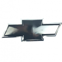 Эмблема нового образца на решетку радиатора Шевроле Нива с 2009 г.в. (черный лак)