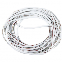 Уплотнитель кромок дверей и порогов "Carius" 7,5 метров со скотчем по внутренней части (белый)