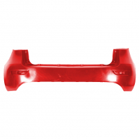 Бампер задний оригинальный "ППИ" Лада Калина-2 хэтчбек, Гранта ФЛ хэтчбек (Пламя 193)