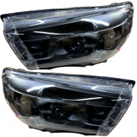 Фары передние c 4-мя BI-LED 2.0 линзами Лада Веста (черные)