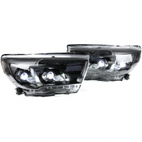 Фары передние c 4-мя BI-LED 2.0 линзами Лада Веста (черные)