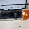 Фары передние BI-LED (черные) ВАЗ 2110, 2111, 2112 (оранжевый повторитель)