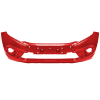 Бампер передний оригинальный под ПТФ "ППИ" Лада Гранта ФЛ (Пламя 193)