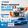 Фары передние BI-LED (хром) ВАЗ 2110, 2111, 2112 (оранжевый повторитель) Фары передние BI-LED (хром) ВАЗ 2110, 2111, 2112 (оранжевый повторитель)