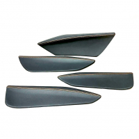 Вставки в дверные карты (эко-кожа с двойной строчкой) Лада Веста (4 шт.)