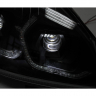 Фары передние с 4-мя BI-LED линзами с ДХО в стиле BMW Лада Приора (черные)
