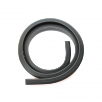 Лип-спойлер "Sal-man" (черный матовый)